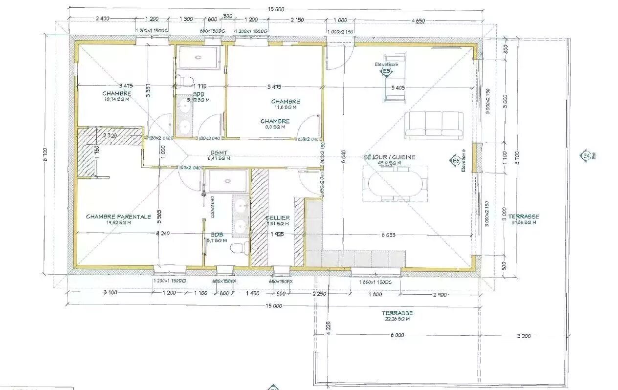 Maison à vendre, 115m², Prunelli-di-Fiumorbo
