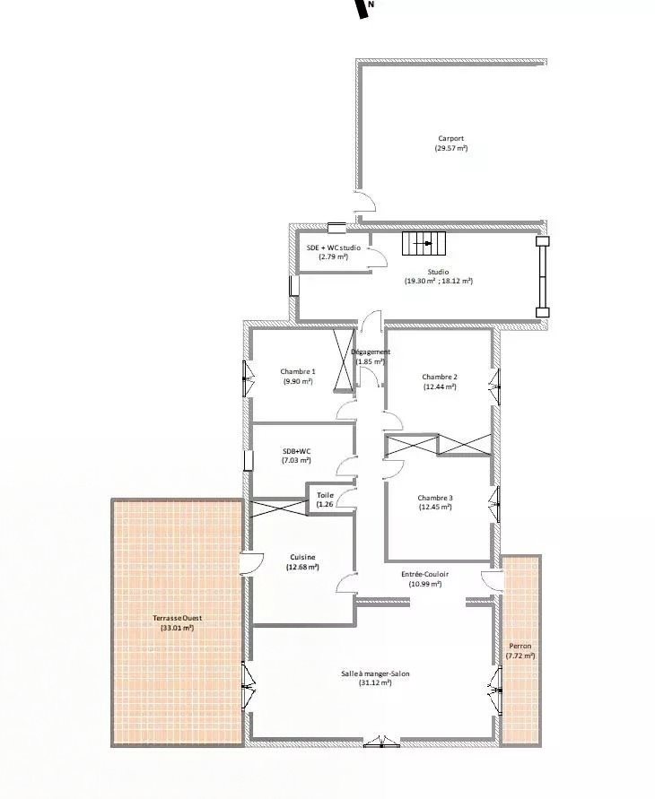 Maison à vendre, 120m², Ventiseri