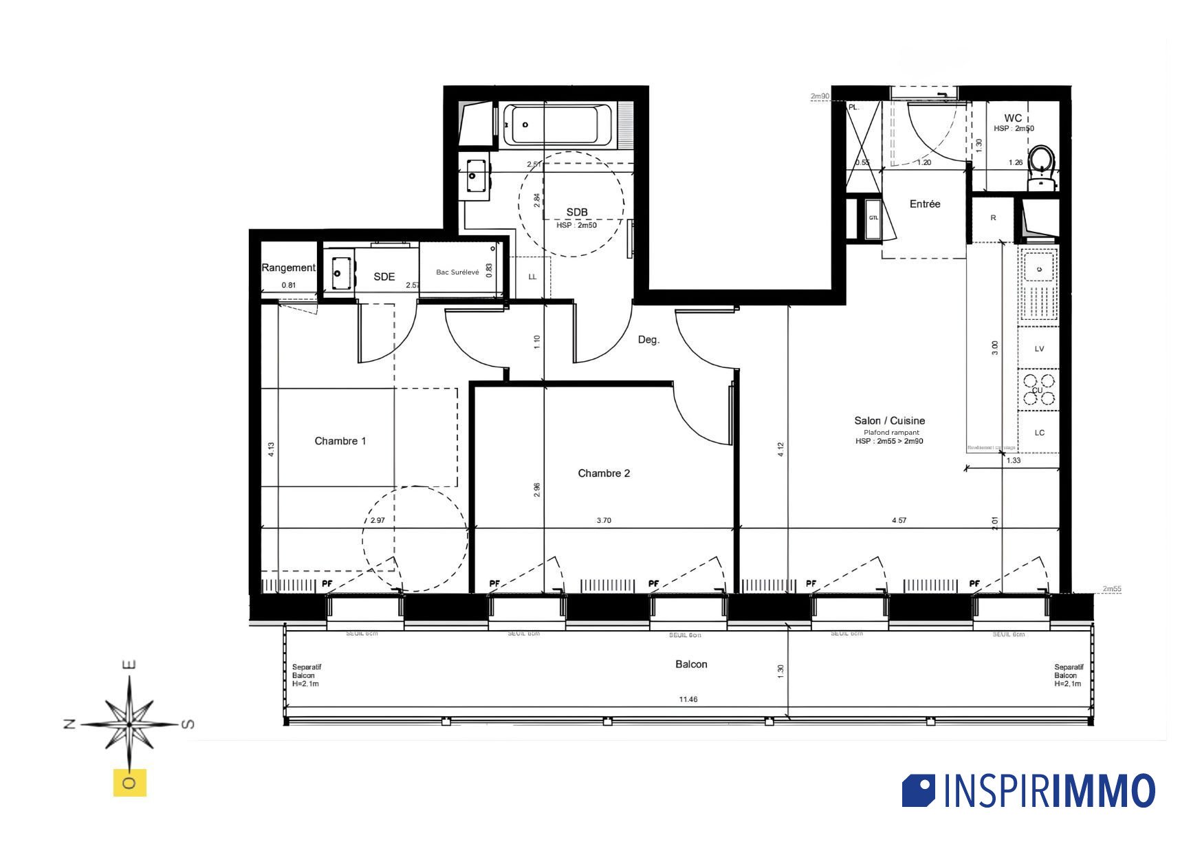 Maison à louer, 63m², Versailles