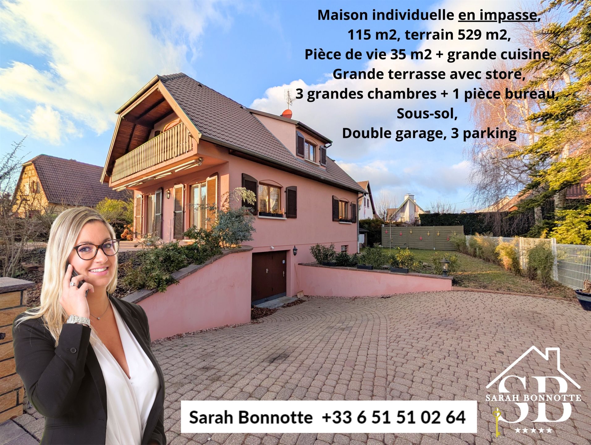 Maison à vendre, 134m², Blotzheim