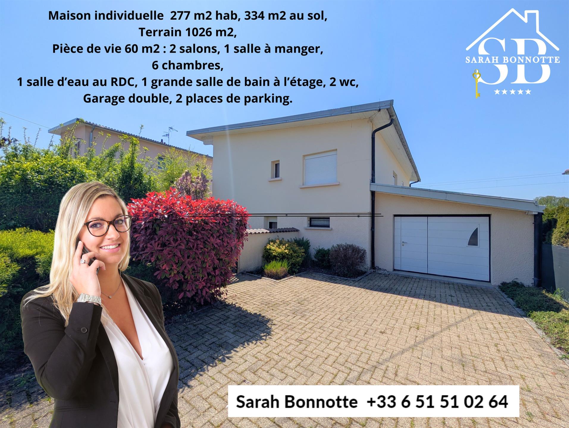 Maison à vendre, 334m², Joncherey