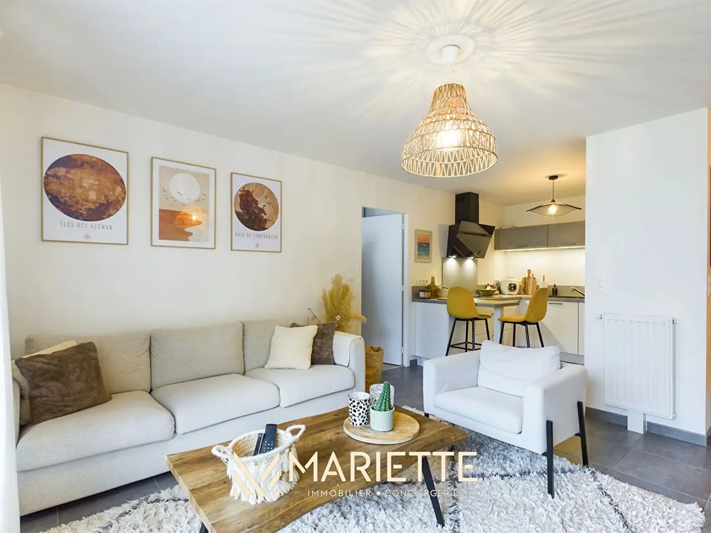 Appartement à vendre, 55m², Concarneau