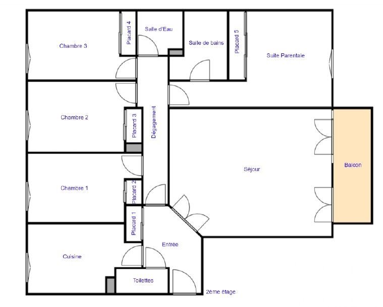 Appartement à vendre, 110m², Versailles