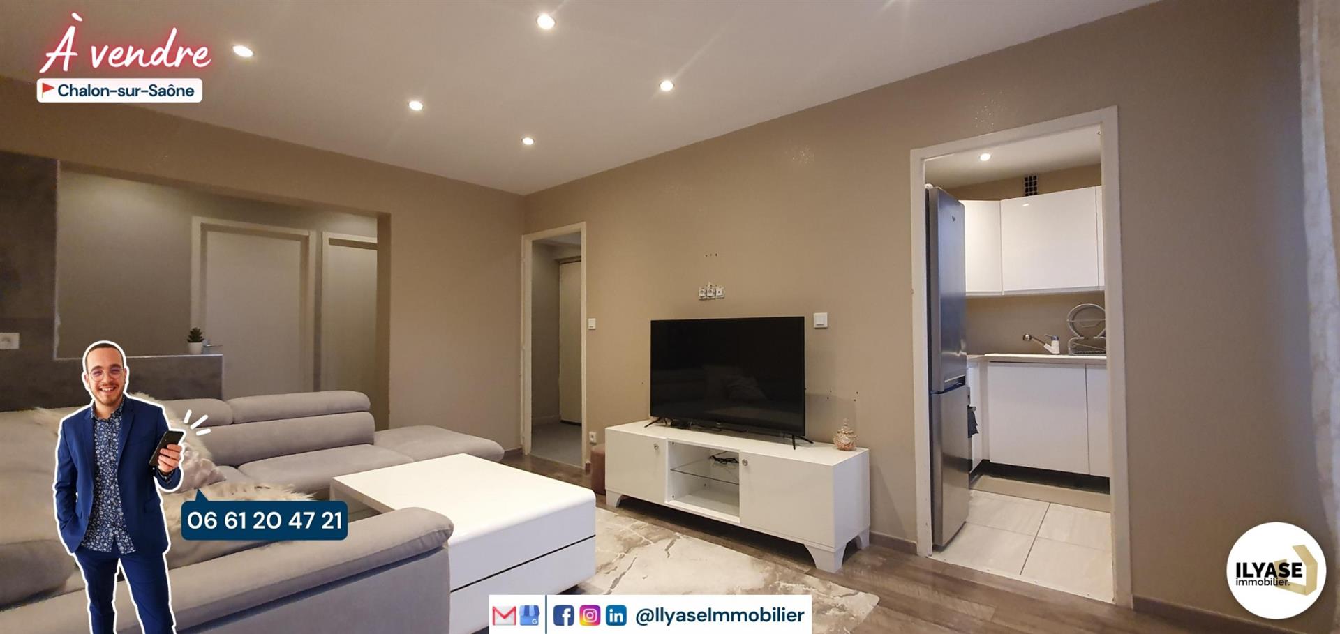 Appartement à vendre, 67m², Chalon-sur-Saône
