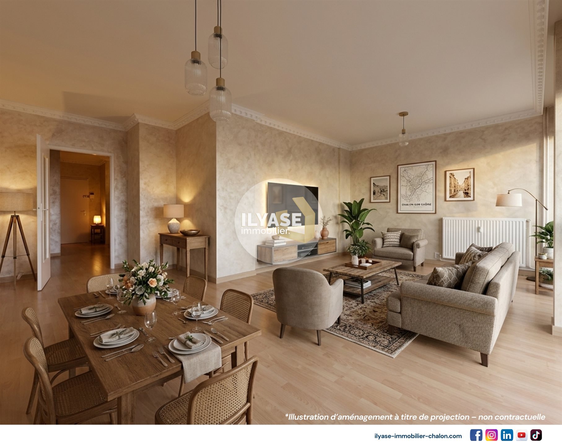 Appartement à vendre, 75m², Chalon-sur-Saône