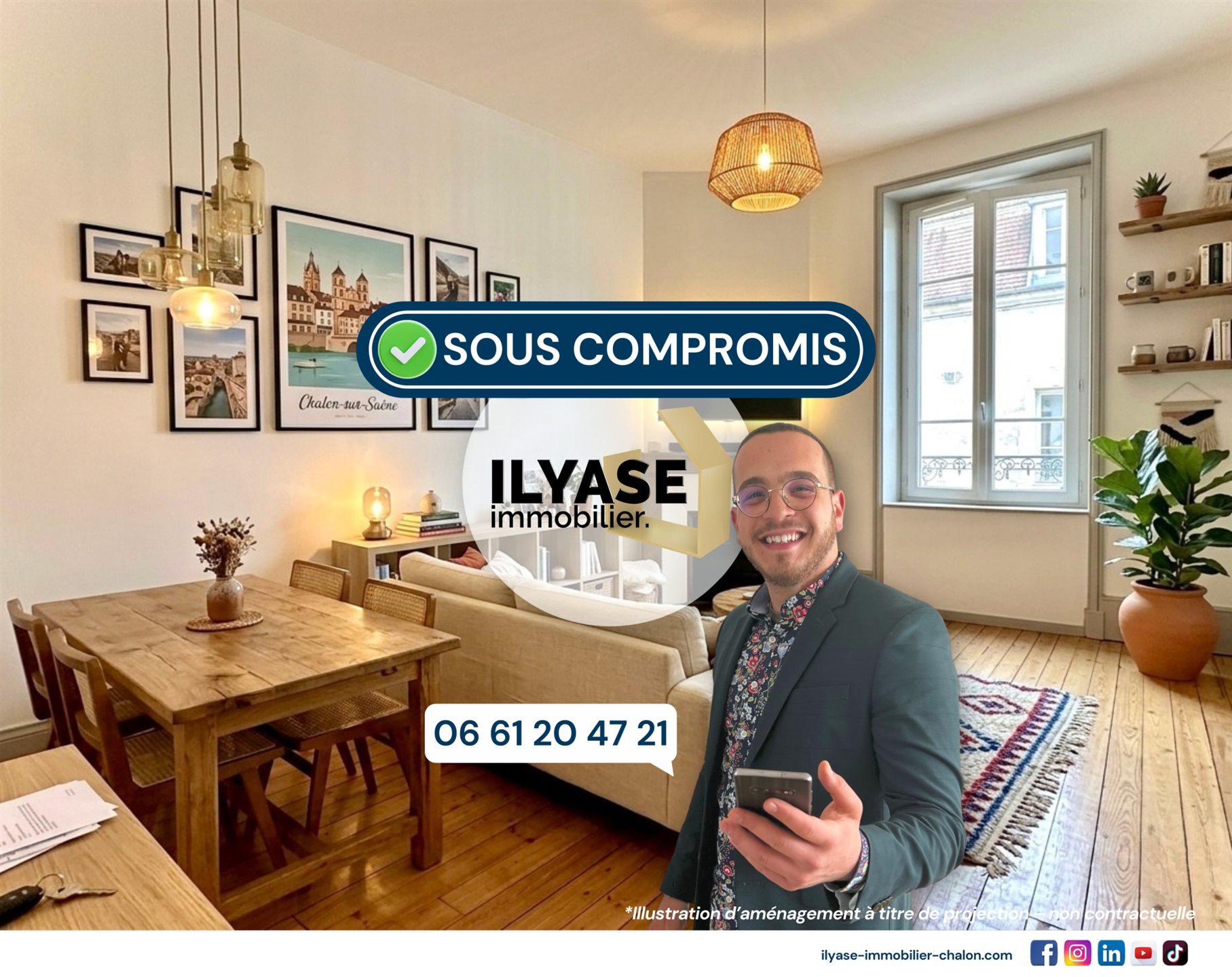 Appartement à vendre, 45m², Chalon-sur-Saône