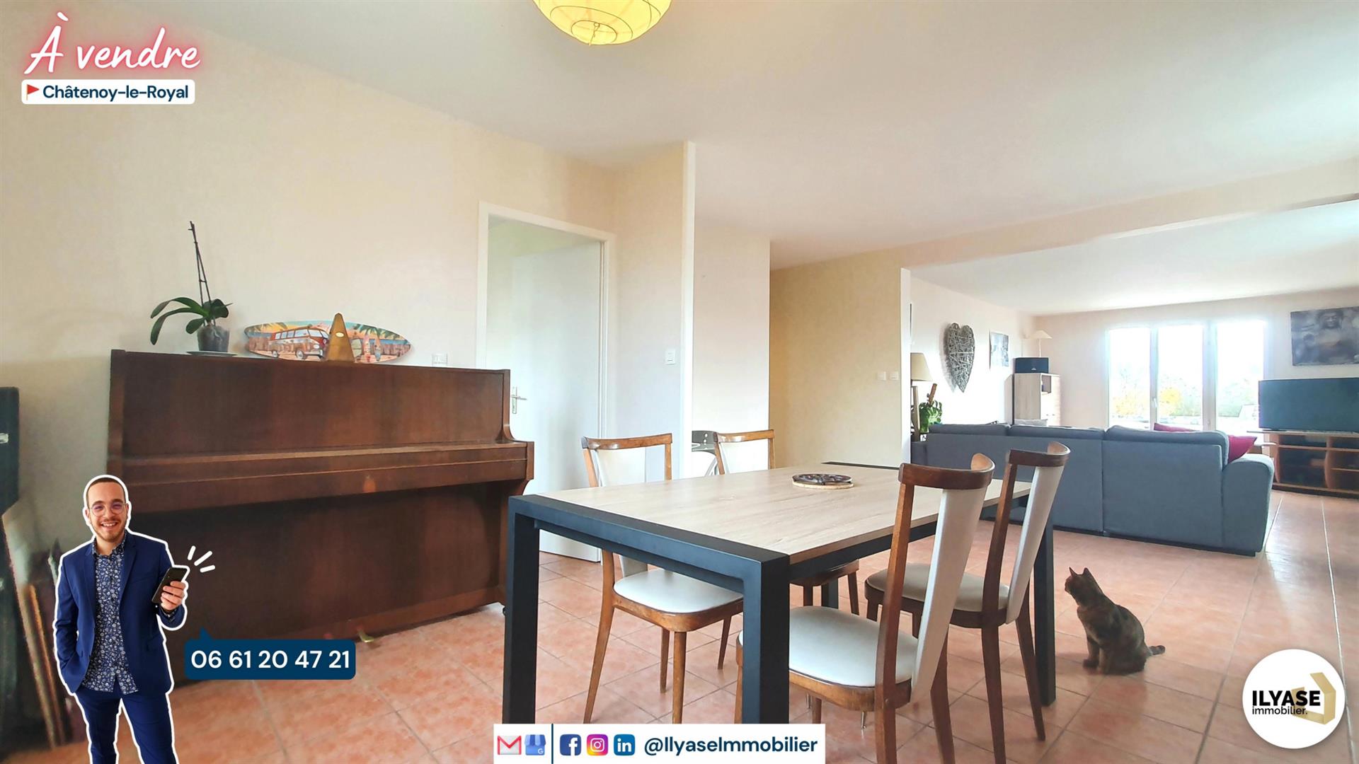Appartement à vendre, 133m², Châtenoy-le-Royal