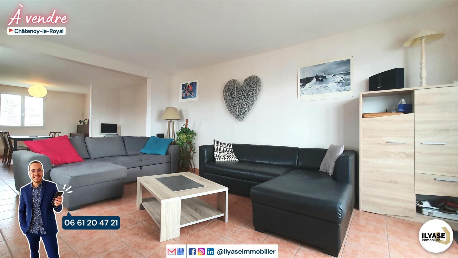 Appartement à vendre, 133m², Châtenoy-le-Royal