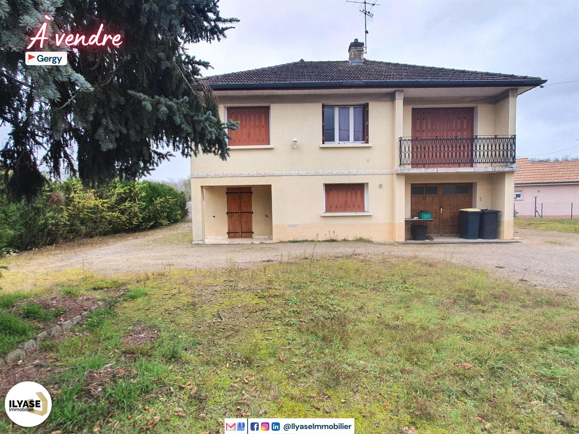 Maison à vendre, 143m², Gergy