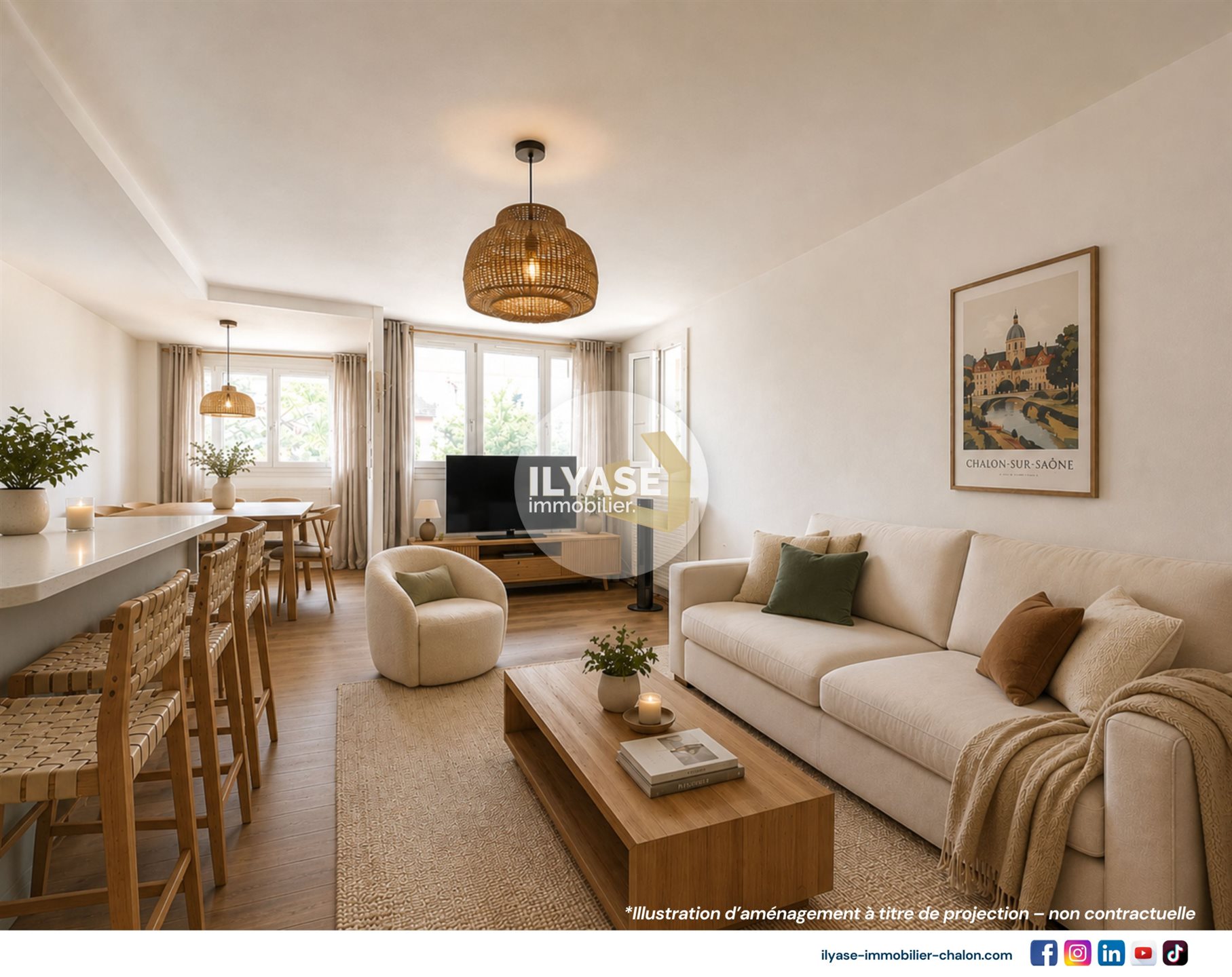 Appartement à vendre, 86m², Chalon-sur-Saône