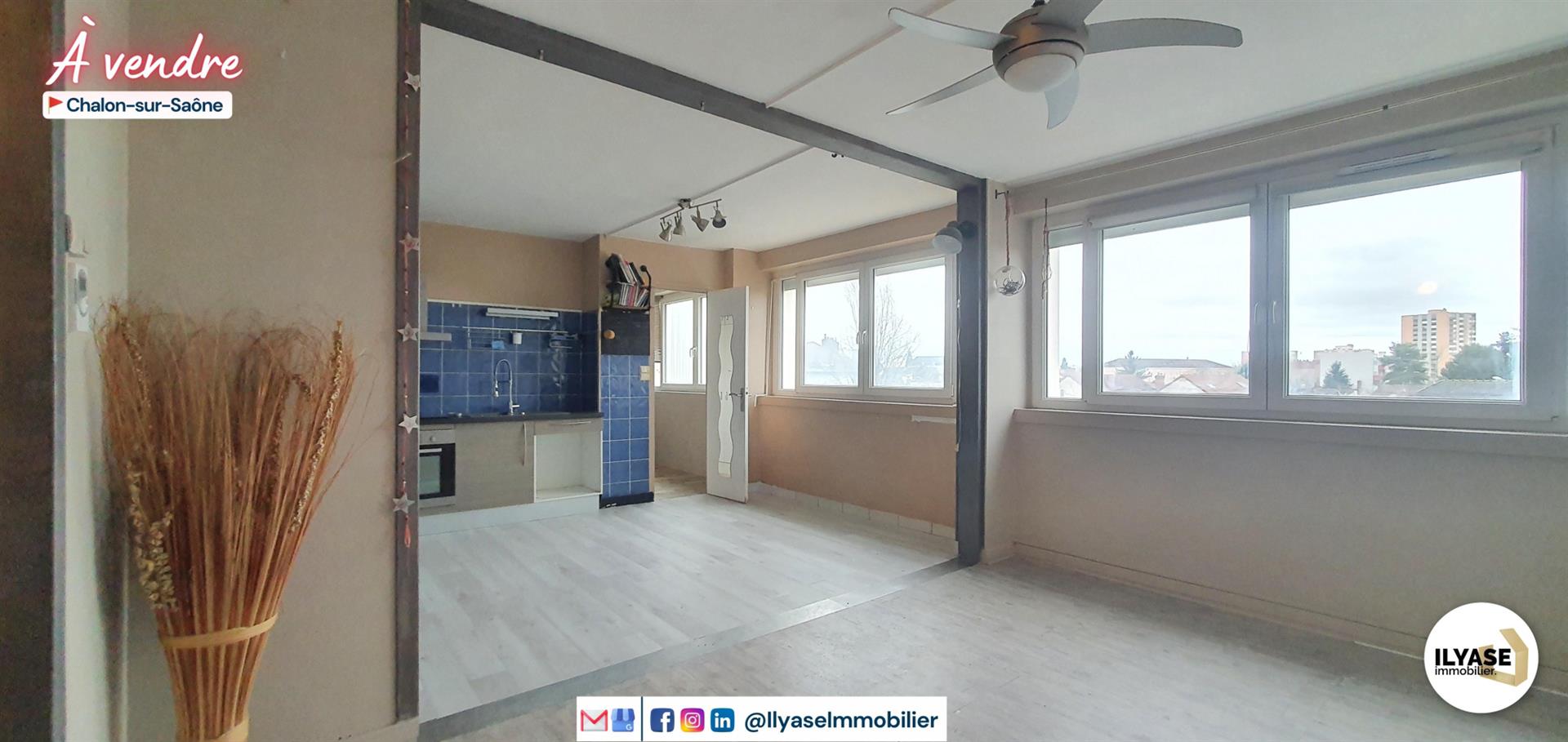 Appartement à vendre, 79m², Chalon-sur-Saône