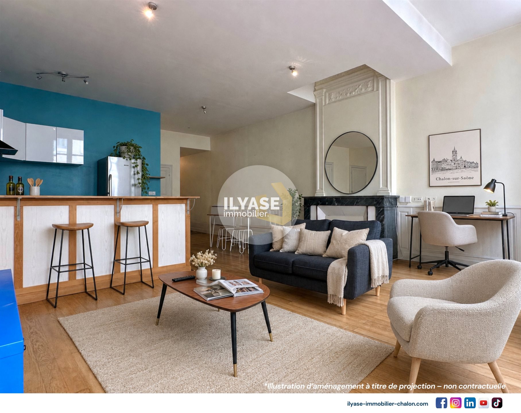 Appartement à louer, 73m², Chalon-sur-Saône