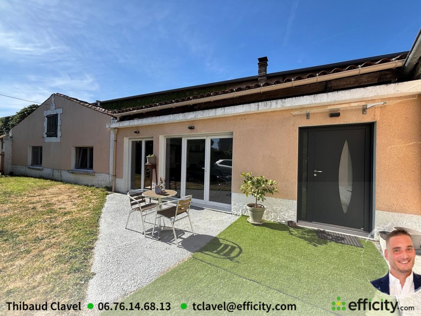 Maison à vendre, 138m², Châteaubernard