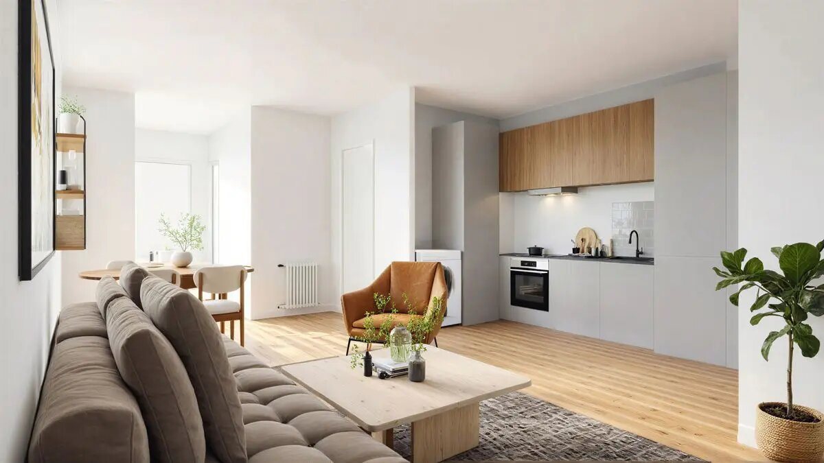 Appartement à vendre, 74m², Ivry-sur-Seine