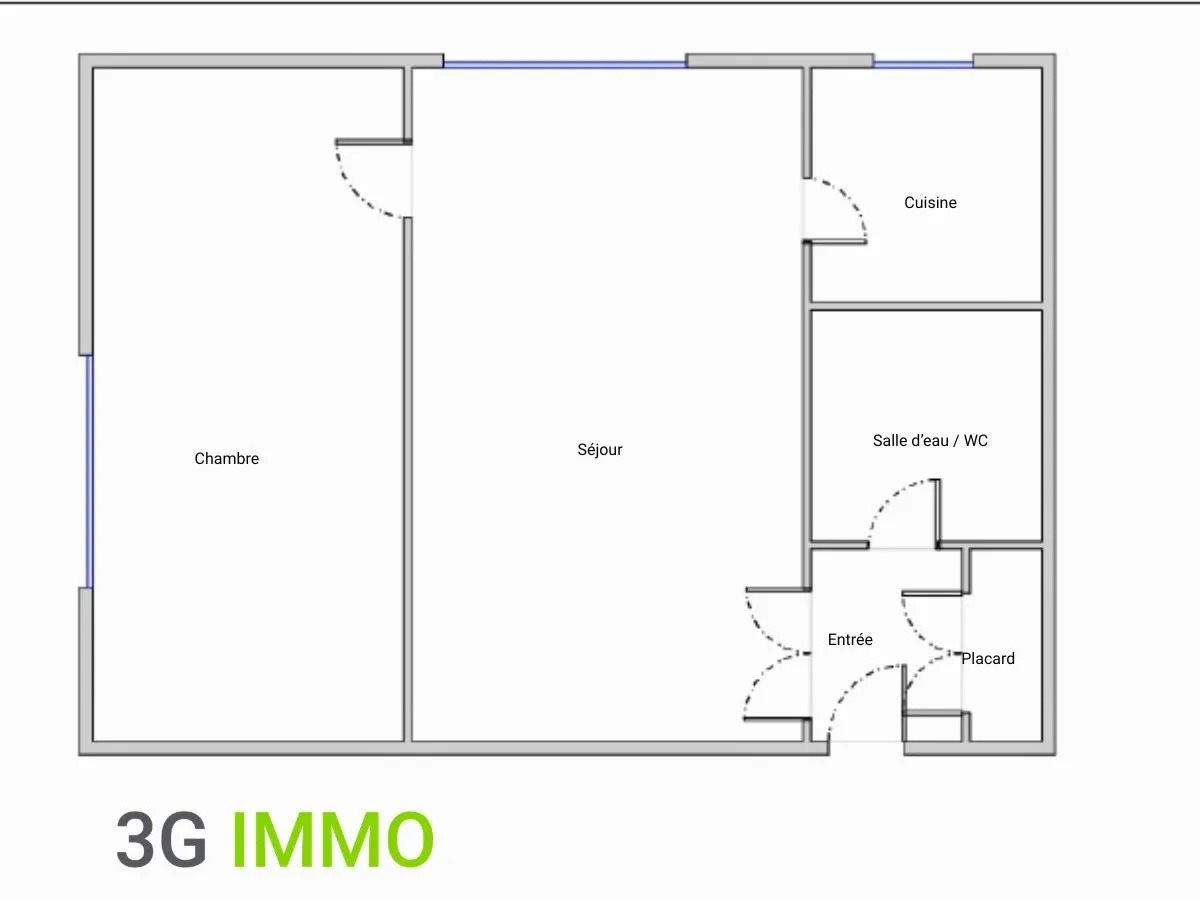 Appartement à vendre, 39m², Auxerre