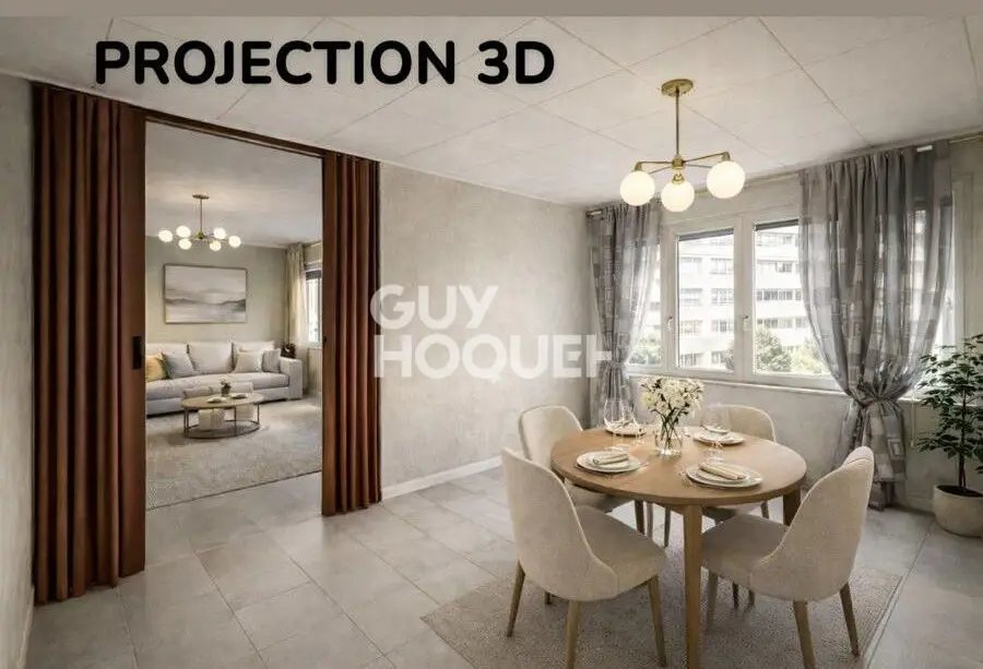 Appartement à vendre, 65m², Villeurbanne