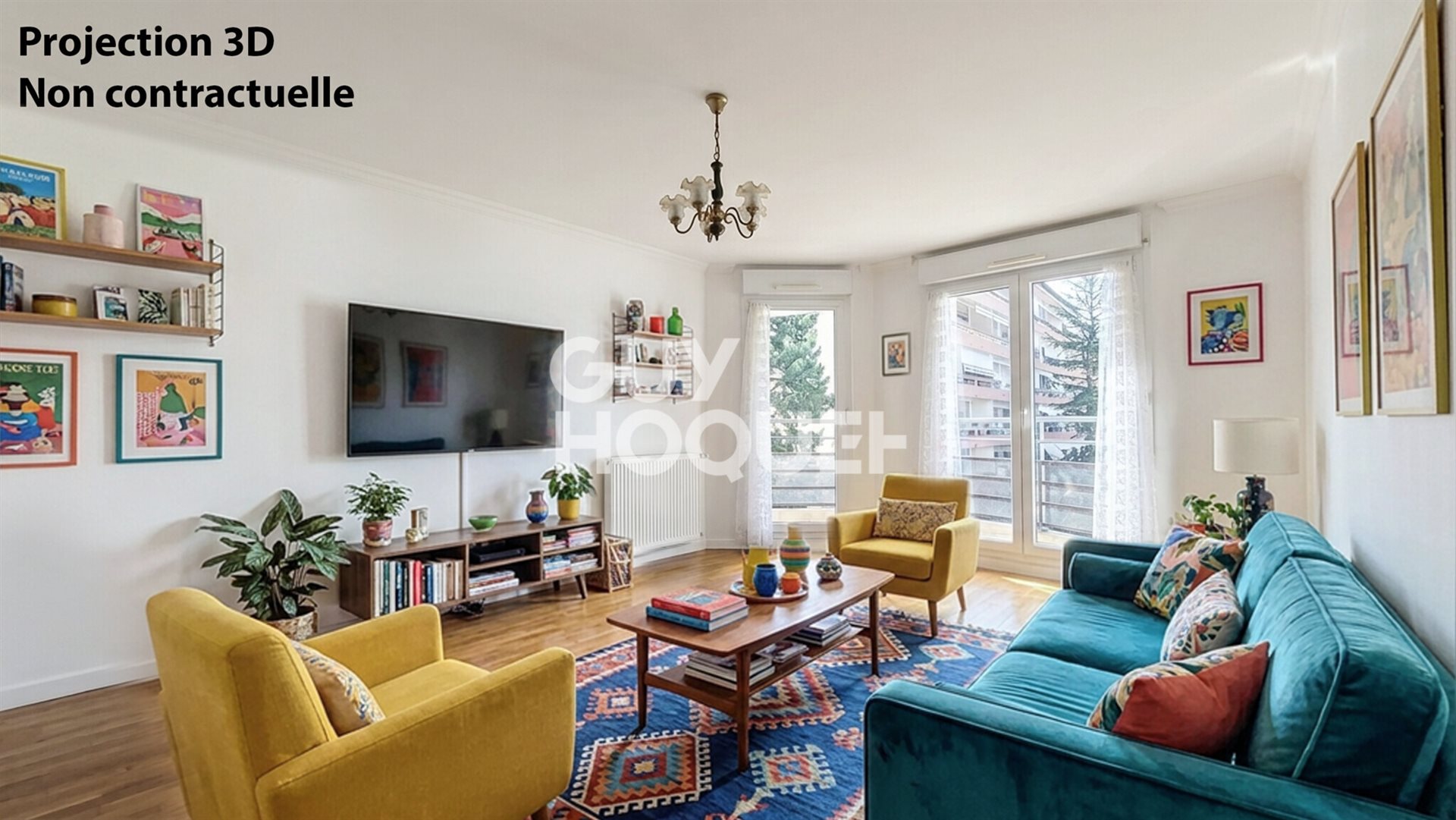 Appartement à vendre, 53m², Villeurbanne