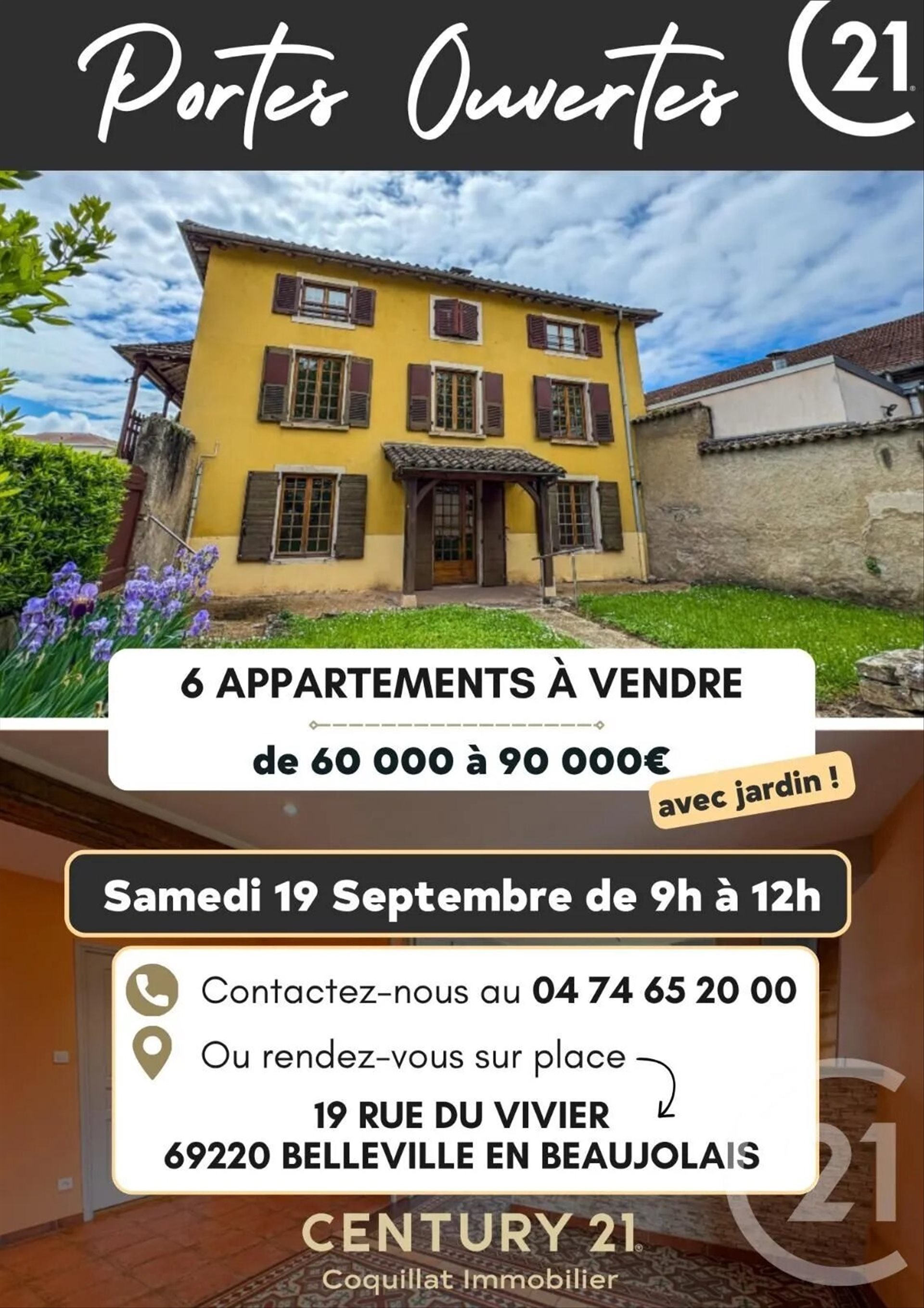 Appartement à vendre, 24m², Belleville