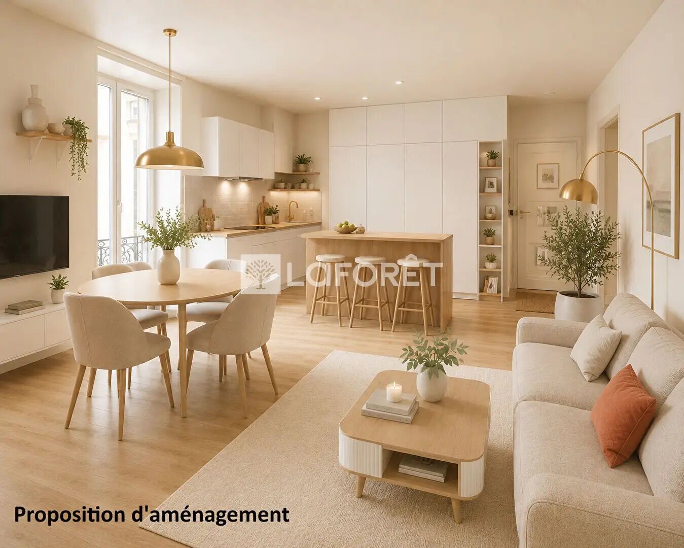 Appartement à vendre, 58m², Neuville-sur-Saône