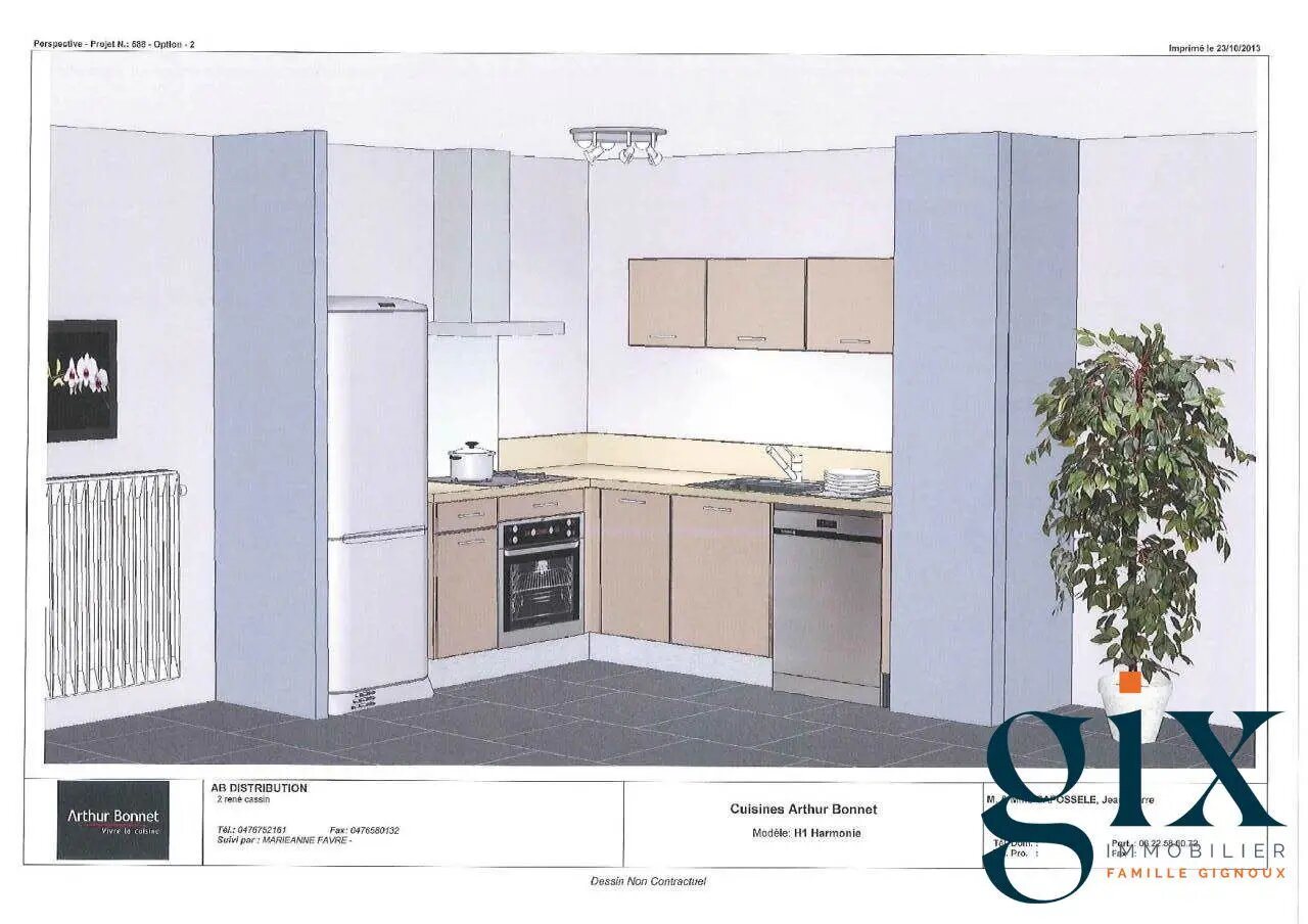 Appartement à louer, 70m², Montbonnot-Saint-Martin