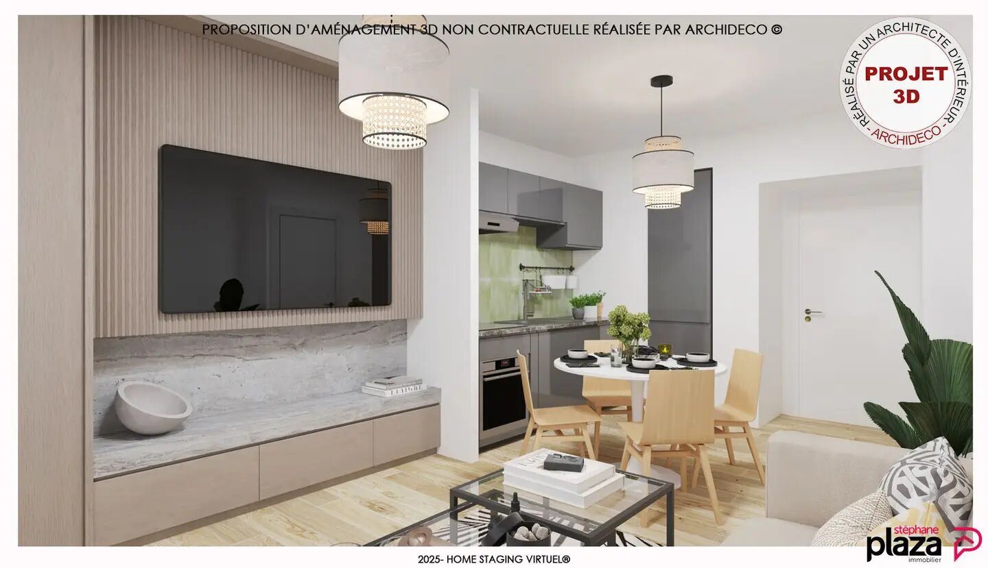 Appartement à vendre, 37m², Ville-la-Grand