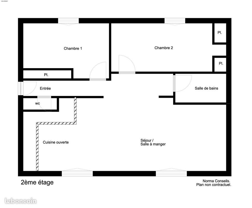 Appartement à vendre, 70m², Caen