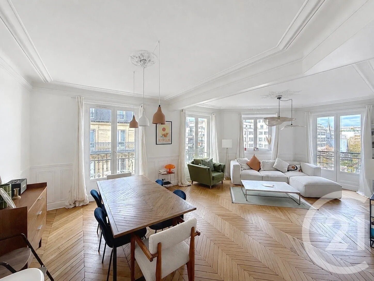 Appartement à louer, 92m², Levallois-Perret