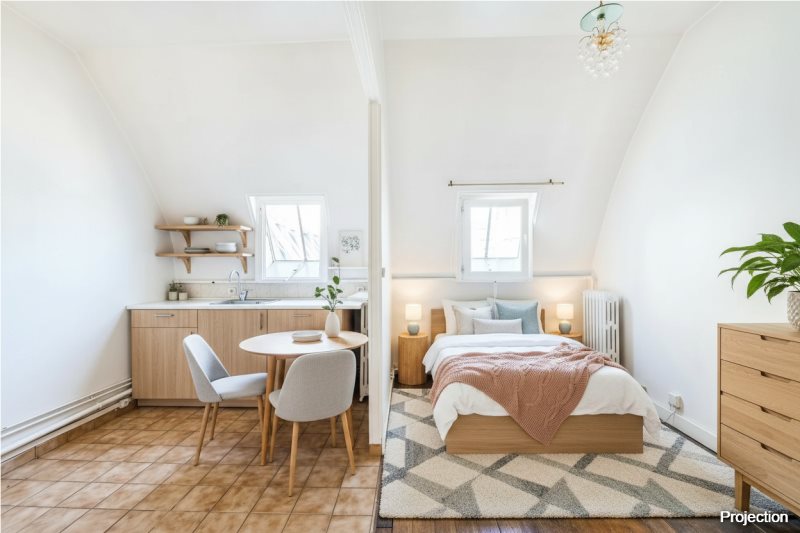 Appartement à vendre, 21m², Paris 8ème