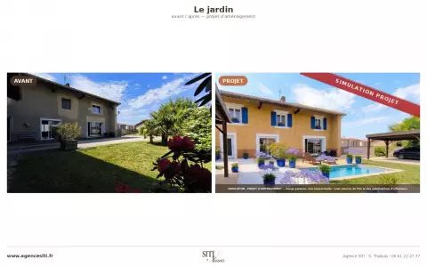 Maison à vendre, 150m², Thoissey