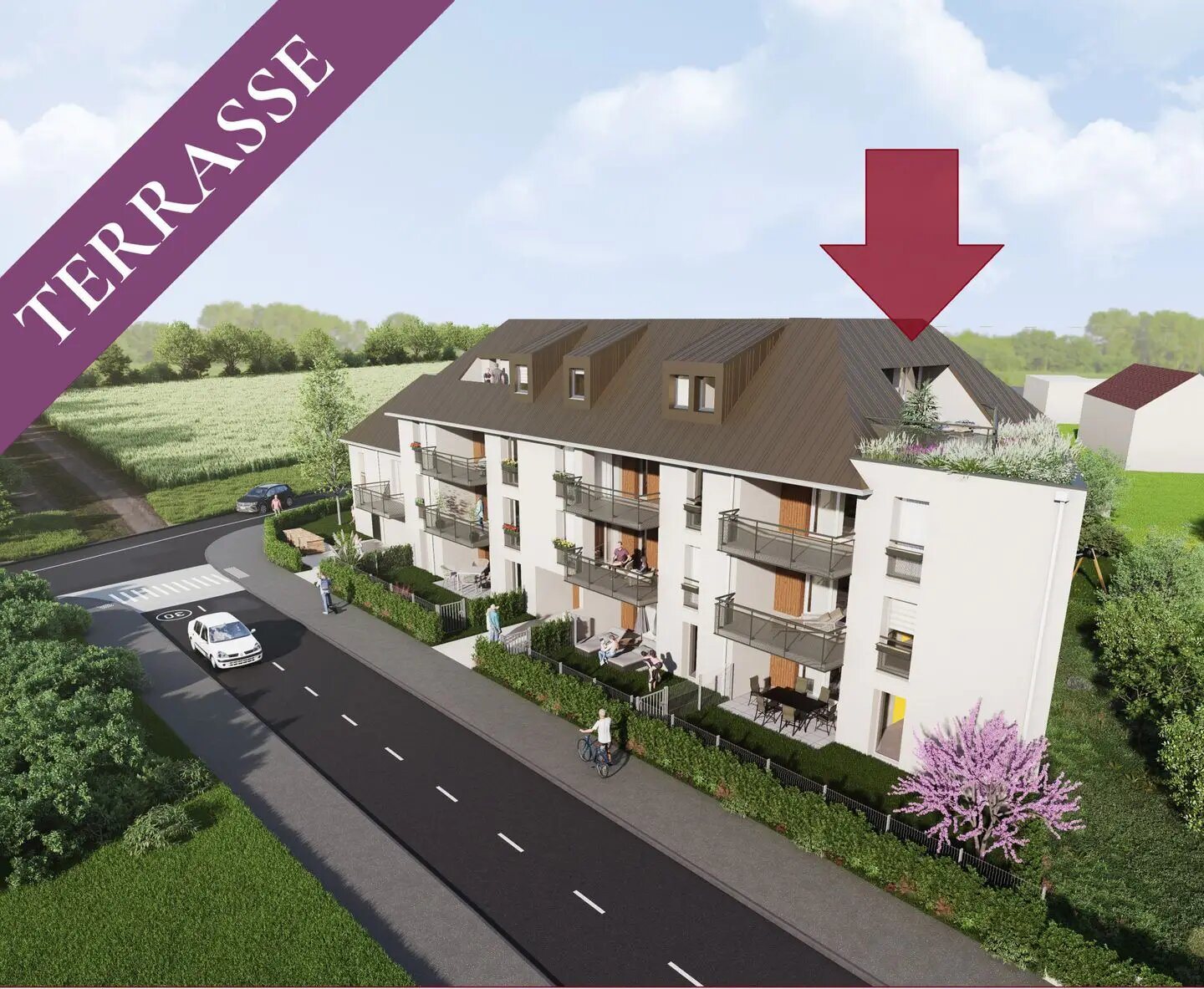 Appartement à vendre, 76m², Caen