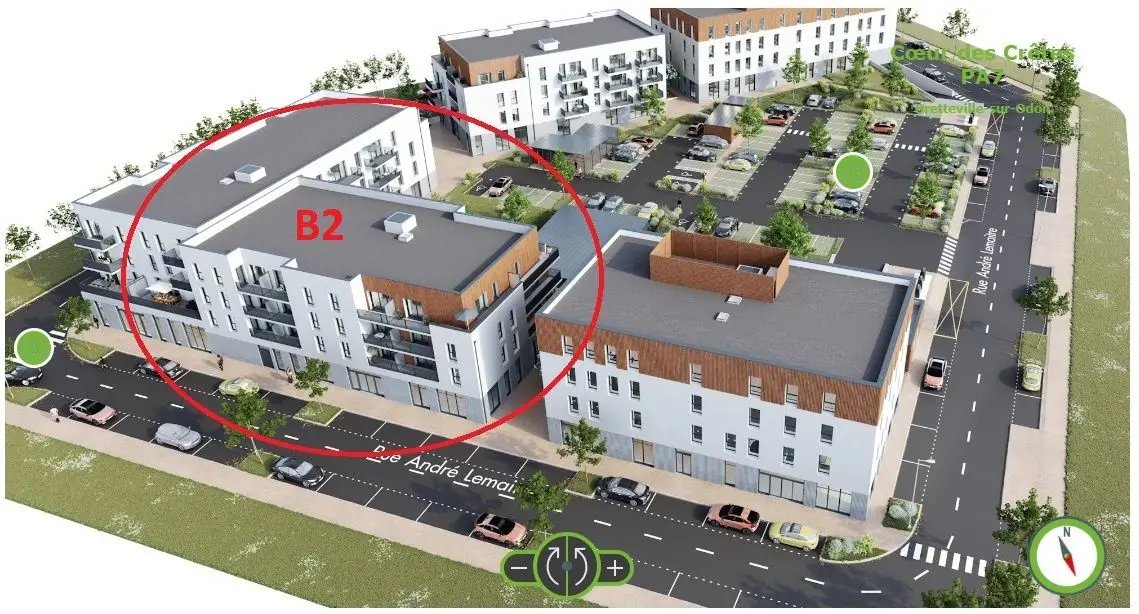Appartement à vendre, 46m², Bretteville-sur-Odon