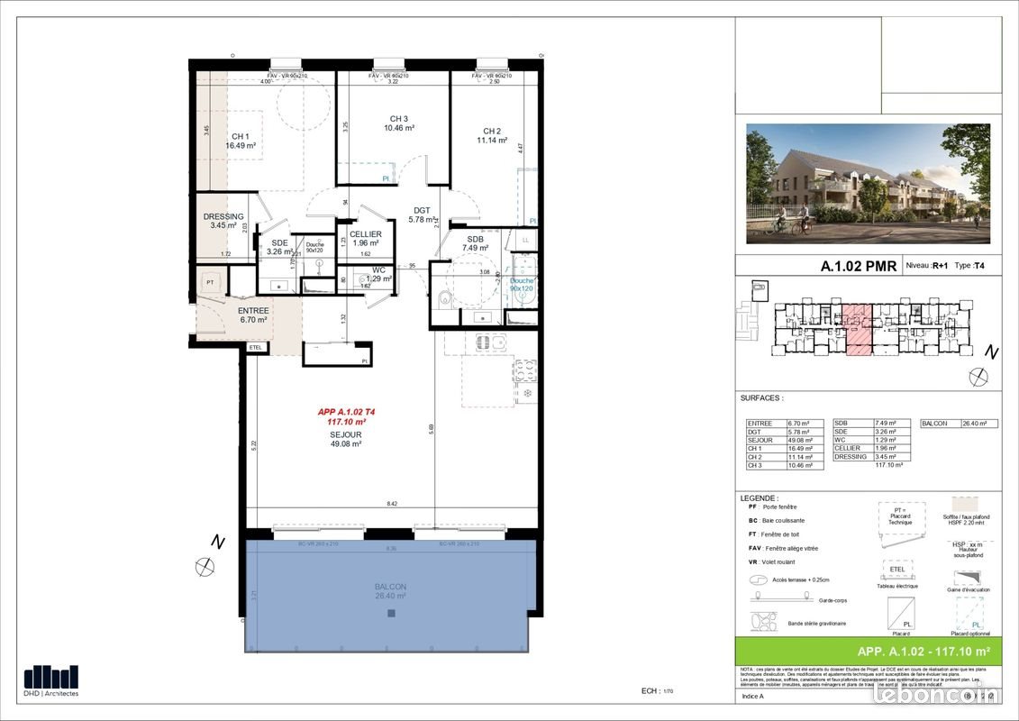 Appartement à vendre, 117m², Ouistreham