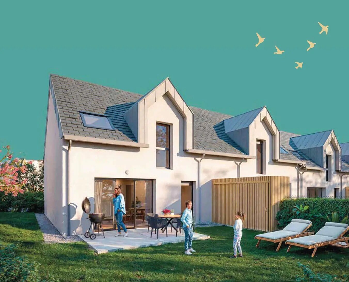 Maison à vendre, 88m², Saint-Aubin-sur-Mer