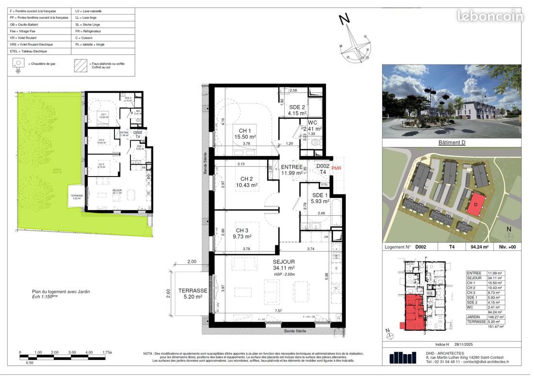 Appartement à vendre, 94m², Saint-Aubin-sur-Mer