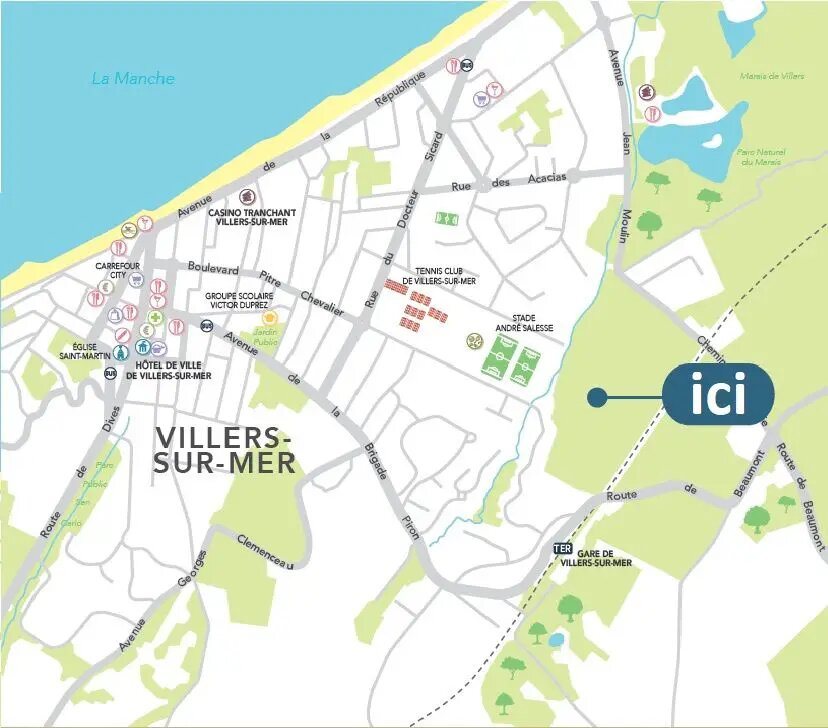 Appartement à vendre, 60m², Villers-sur-Mer