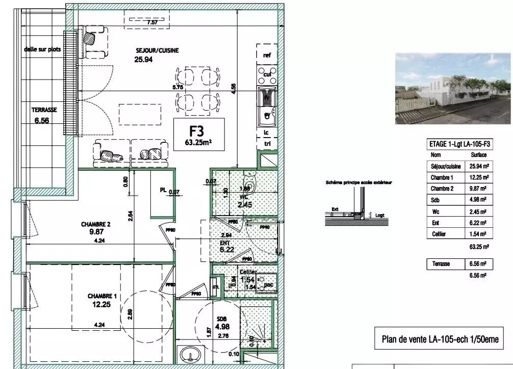 Maison à vendre, 63m², Langrune-sur-Mer
