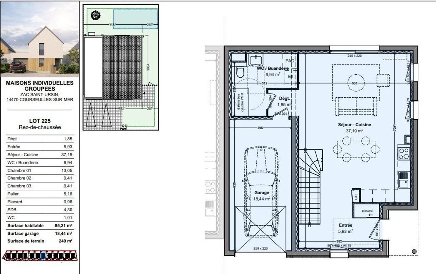 Maison à vendre, 95m², Courseulles-sur-Mer