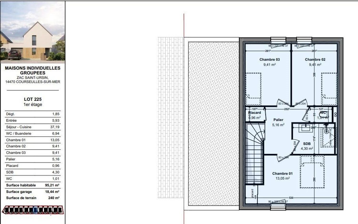 Maison à vendre, 95m², Courseulles-sur-Mer