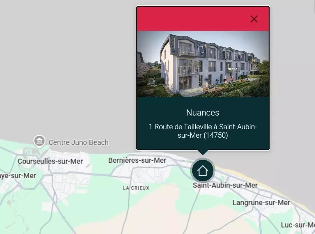Maison à vendre, 63m², Saint-Aubin-sur-Mer