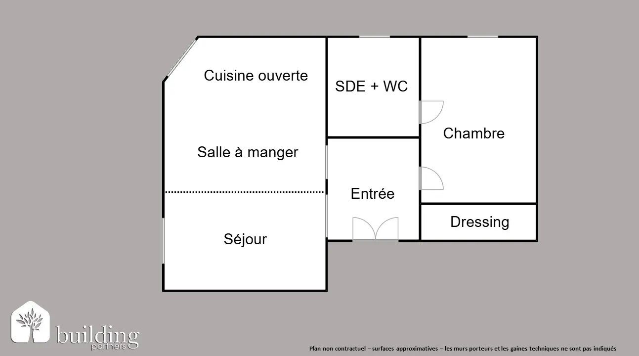 Appartement à vendre, 48m², Levallois-Perret
