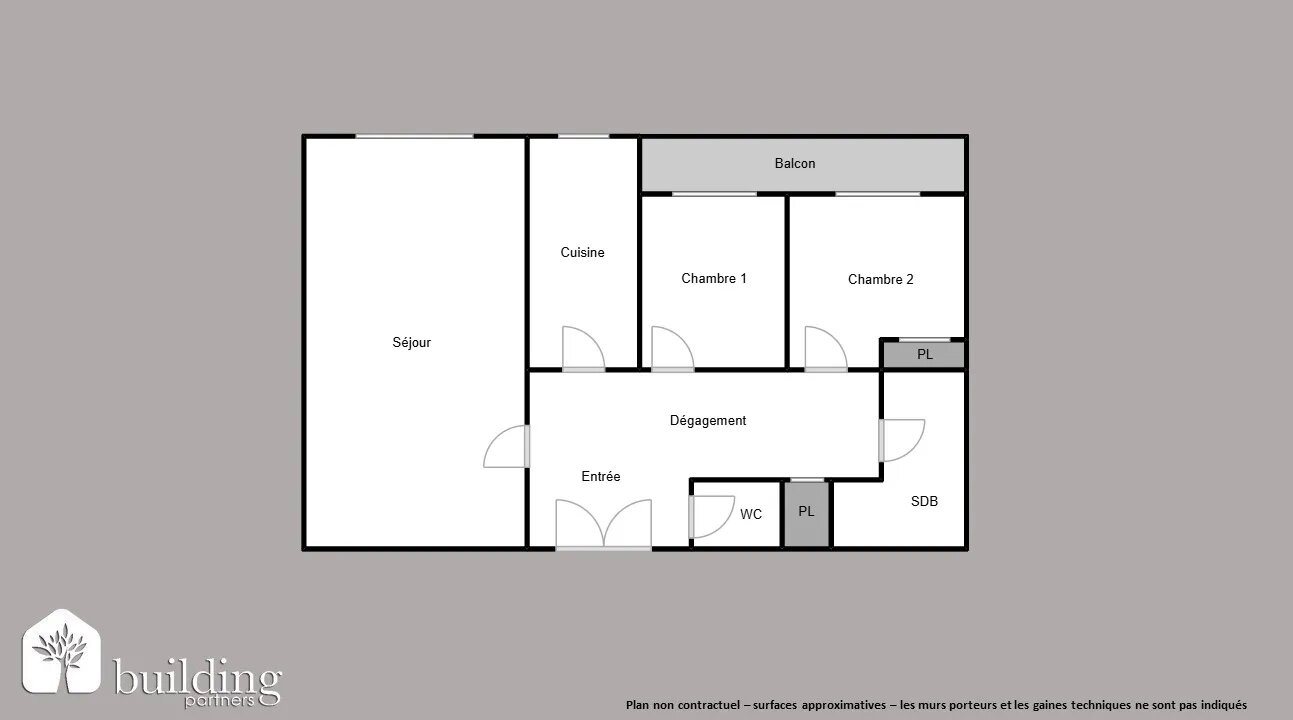 Appartement à vendre, 65m², Levallois-Perret