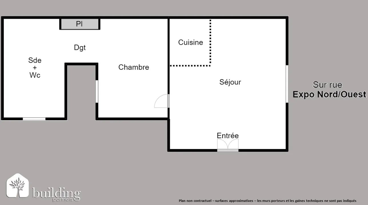 Appartement à vendre, 37m², Levallois-Perret