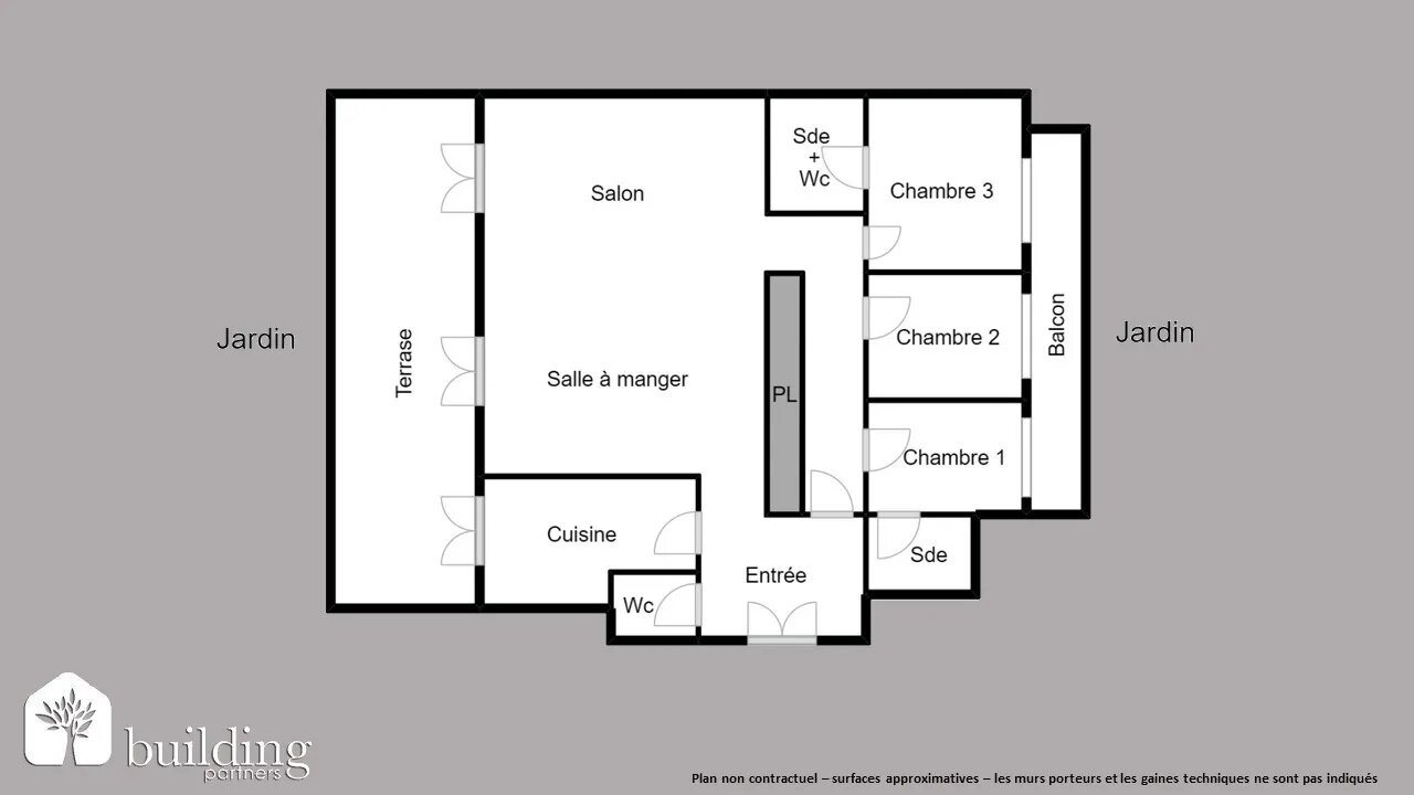 Appartement à vendre, 120m², Levallois-Perret