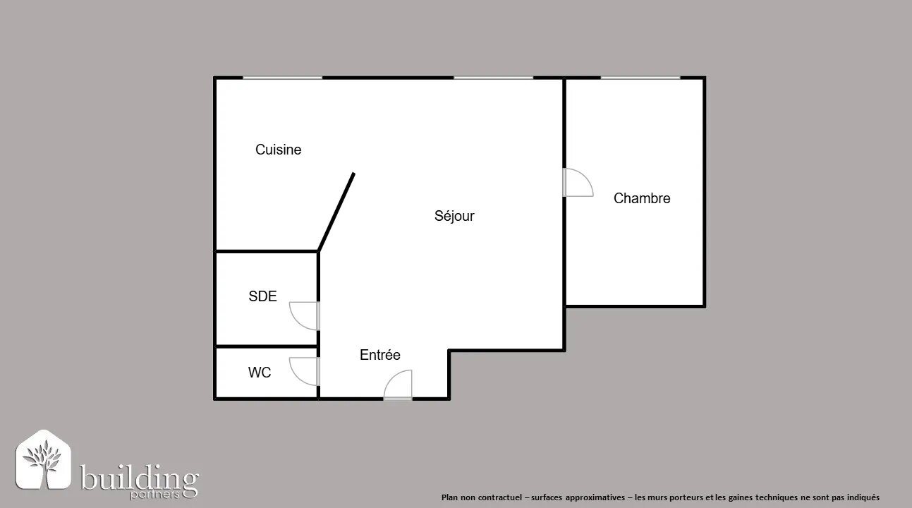 Appartement à vendre, 45m², Levallois-Perret