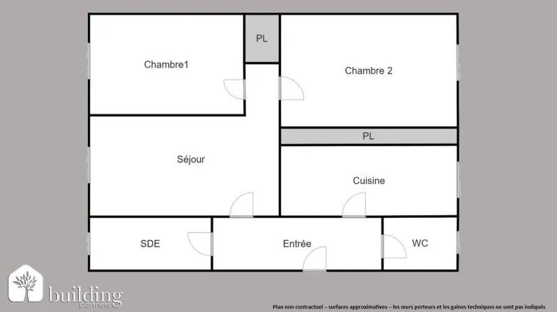 Appartement à vendre, 49m², Levallois-Perret