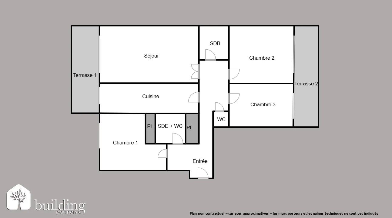 Appartement à vendre, 100m², Levallois-Perret