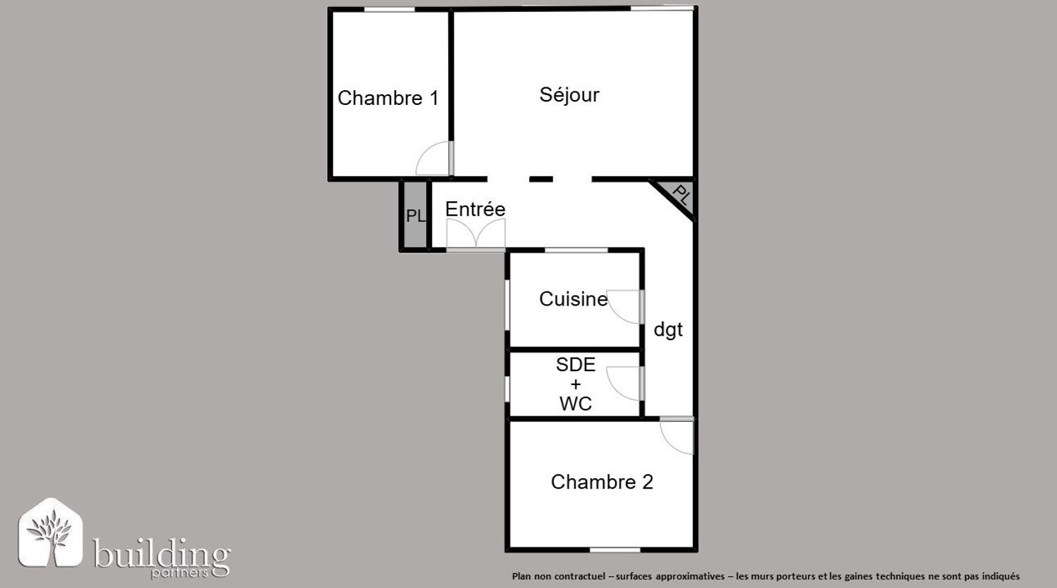 Appartement à vendre, 58m², Levallois-Perret