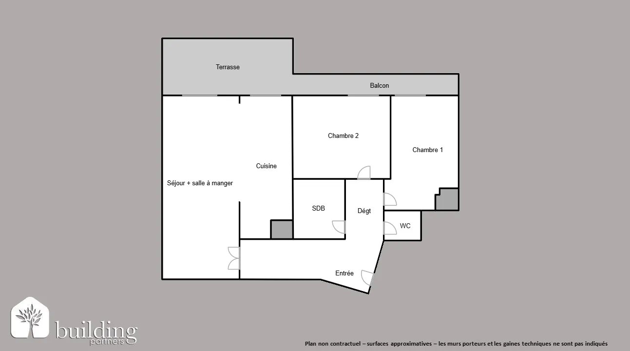Appartement à vendre, 65m², Levallois-Perret