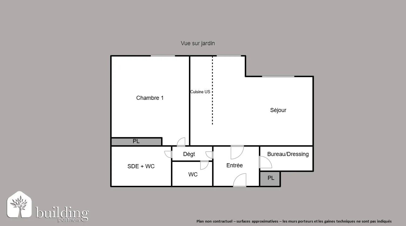 Appartement à vendre, 46m², Levallois-Perret