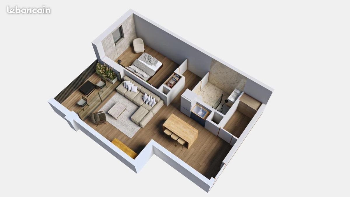 Appartement à vendre, 47m², Laval